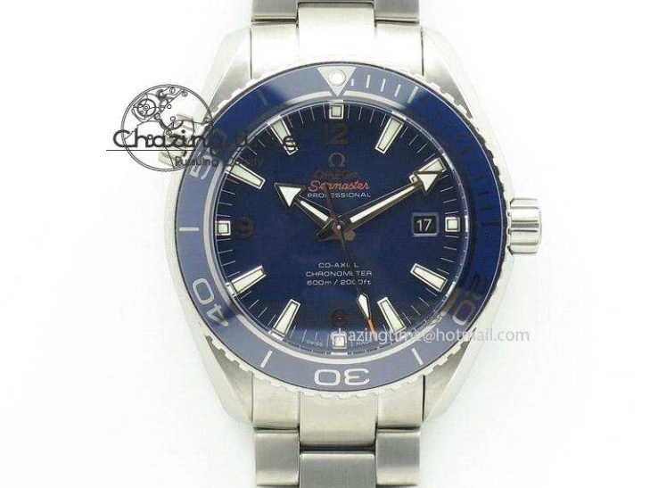 0324 Affordable Aqua Terra 150M SS 1:1 Best Edition Deep Blue Textured Dial On SS Bracelet A 8253